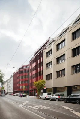 Tòa nhà văn phòng Curve X Düsseldorf Đức