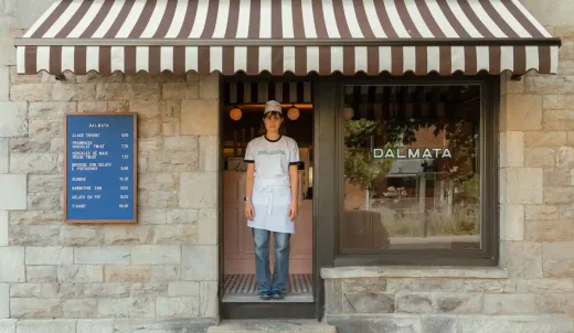 Cửa hàng gelato Dalmata Montréal Quebec