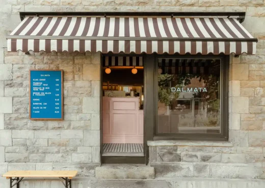 Cửa hàng gelato Dalmata Montreal QC