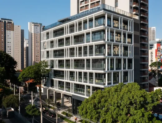 Dynamic Pinheiros Sao Paulo building, Brazil