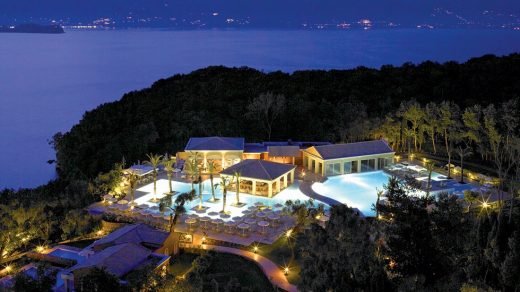 Khách sạn sang trọng Grecotel Eva Palace ở đảo Corfu