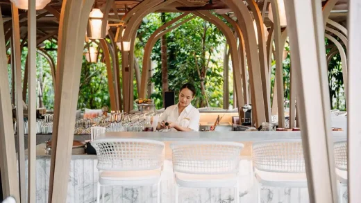 Thiết kế nhà hàng Grand Hyatt Singapore Oasis Đông Nam Á