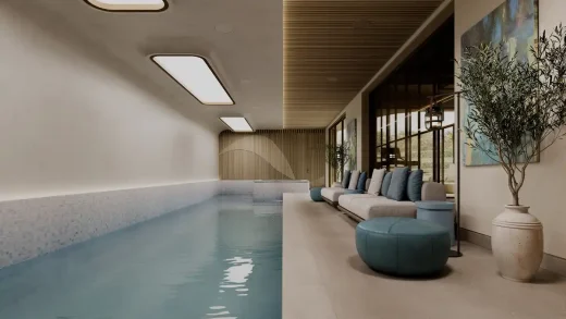 Sergey Frolovichev London Home - Billionaire’s Hampstead House swimming pool