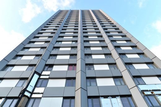 Tấm ốp lộ ra ngoài của Tháp Grenfell London - Thử nghiệm tấm ốp của Tháp ở Vương quốc Anh