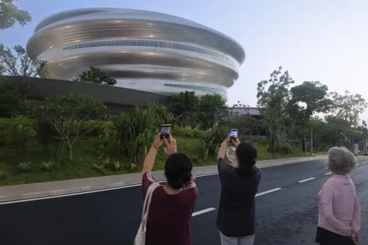 Hainan Science Museum, Haikou building by MAD Architects