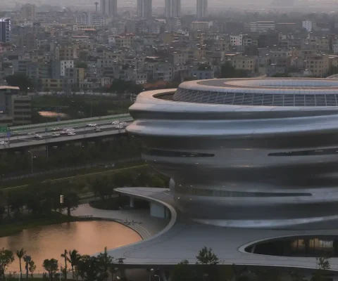 Hainan Science Museum, Haikou building by MAD Architects