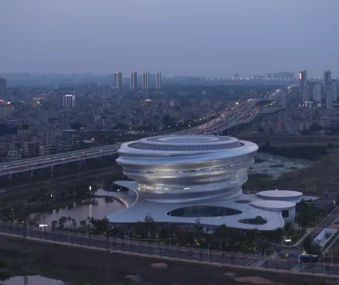 Hainan Science Museum, Haikou building by MAD Architects