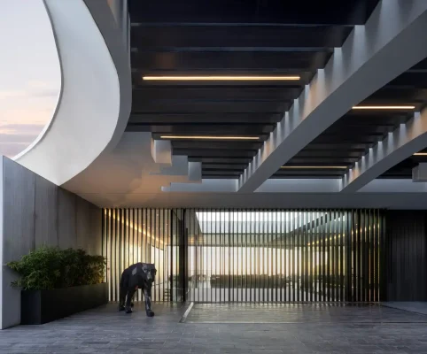 Lối vào Helix House Los Angeles California