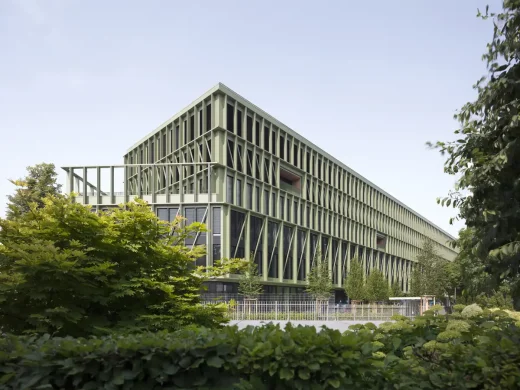 i8, iCampus, tòa nhà văn phòng gỗ lai Werksviertel München