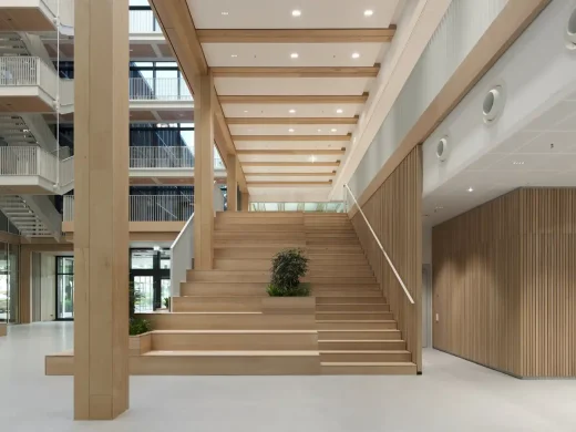 Tòa nhà văn phòng gỗ lai i8 Munich