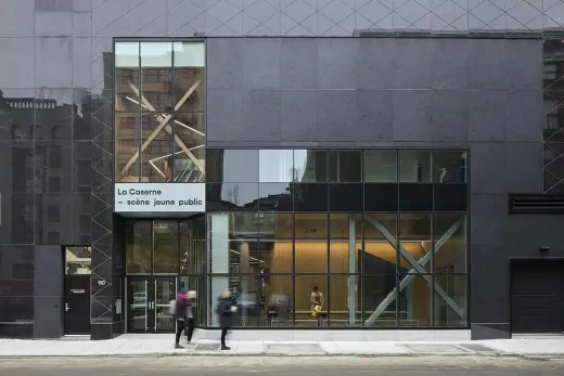 La Caserne – Dự án kiến ​​trúc Nhà hát dành cho khán giả trẻ Thành phố Quebec Canada