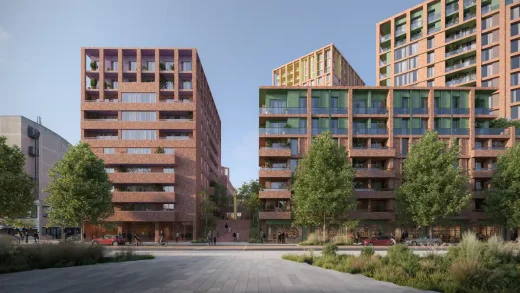 Cầu thang công cộng Louis Bouwmeesterplein Tilburg