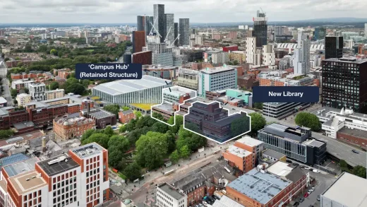 Manchester Metropolitan University Library building