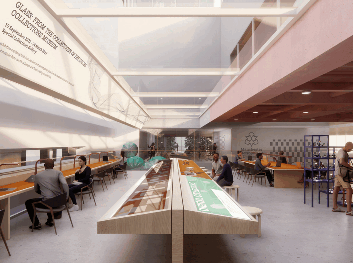 Manchester Metropolitan University Library building