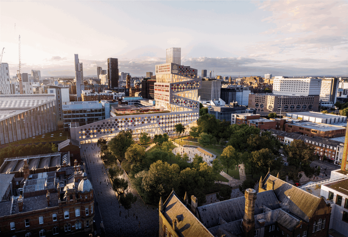 Manchester Metropolitan University Library building