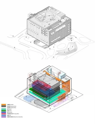Trung tâm nghệ thuật thị giác Meitu Cube, thiết kế 3D Hạ Môn