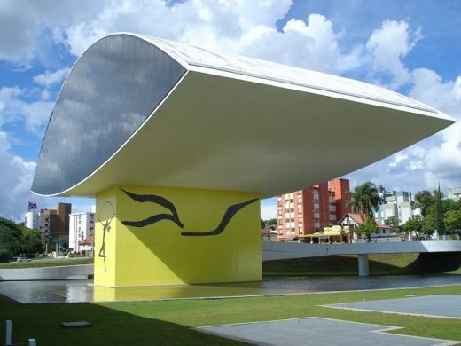 Tòa nhà Bảo tàng Oscar Niemeyer Brasil