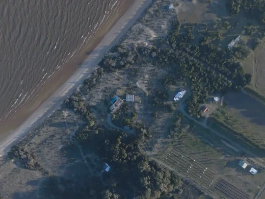 Music Room - Casa La Flecha, Uruguay aerial view