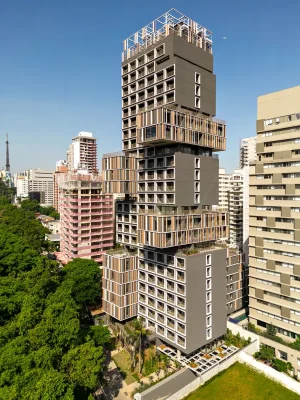 TRÊN tòa nhà Melo Alves Sao Paulo