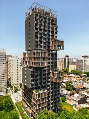 TRÊN tòa nhà Melo Alves Sao Paulo