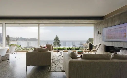 Phòng khách của Rockpool House Avoca Beach New South Wales