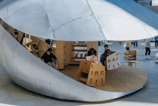 Shell Book Pavilion Bắc Kinh Trung Quốc Trẻ em trên sân khấu