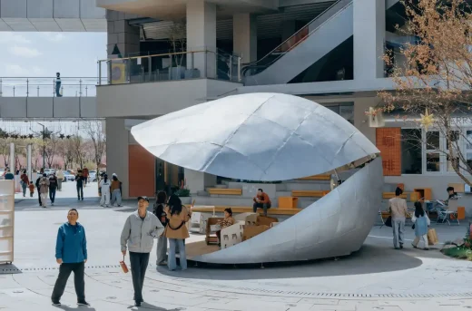 Shell Book Pavilion Bắc Kinh Trung Quốc đang đi dạo