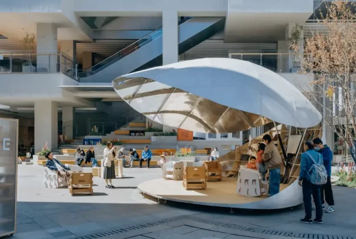 Thiết kế kiến ​​trúc Shell Book Pavilion Bắc Kinh Trung Quốc