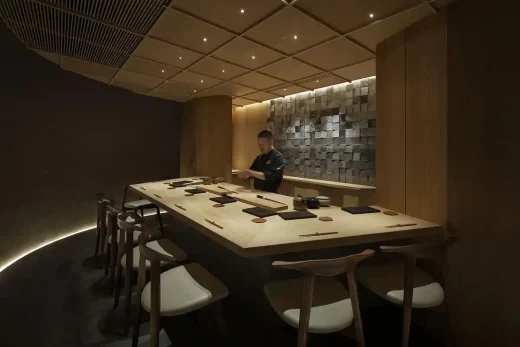 Dự án nội thất nhà hàng Sushi Ichi, Minato City Tokyo