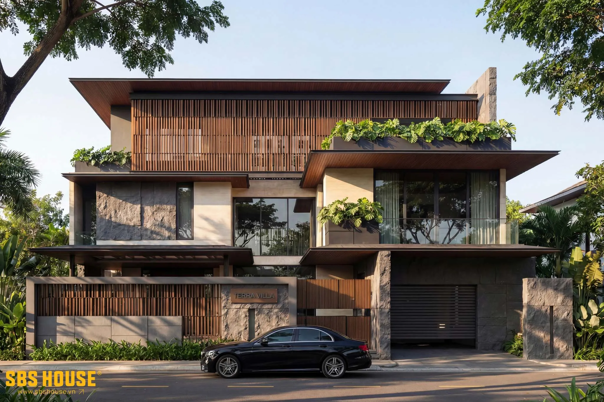 Terra Villa được nghiên cứu kỹ về hướng nắng, hướng gió nhằm tạo nên môi trường sống thông thoáng và dễ chịu quanh năm.