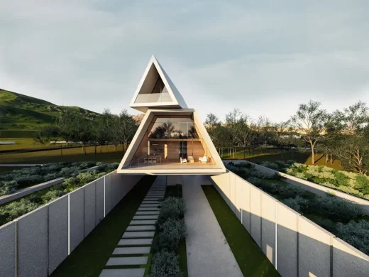 Thiết kế biệt thự hiện đại Turning Hut, Chaboksar, Iran