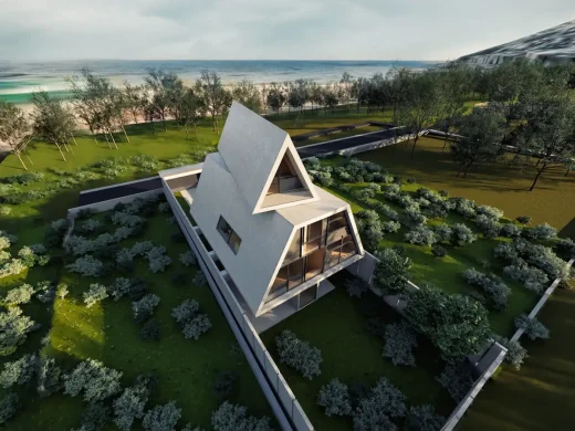 Thiết kế biệt thự hiện đại Turning Hut, Chaboksar, Bắc Iran