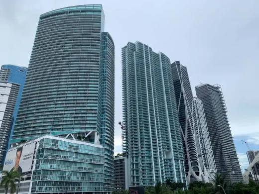 1000 Thousand Museum Miami towers buildings