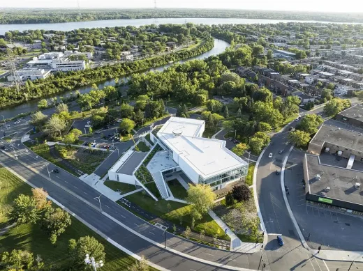 Bibliotheque L'Octogone Thư viện Montréal Canada