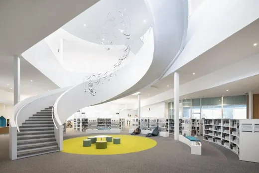 Bibliotheque L'Octogone Thư viện Montréal Canada