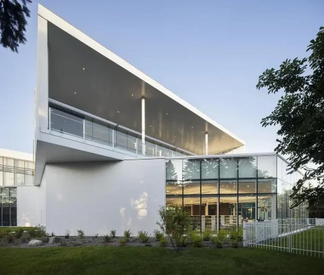 Bibliotheque L'Octogone Montreal Canada Thiết kế thư viện