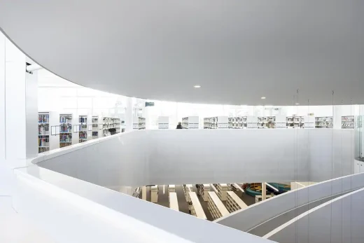 Bibliotheque L'Octogone Montreal Canada Thiết kế thư viện