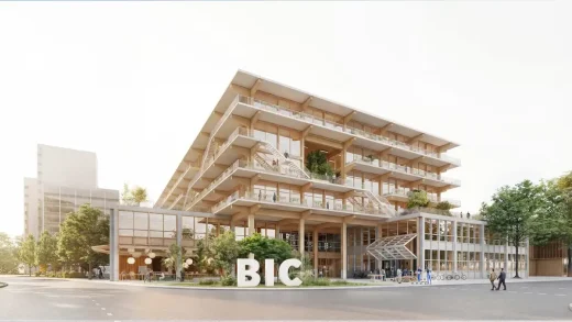 BIC Gelsenkirchen, lối vào Bildungs und Innovationscampus