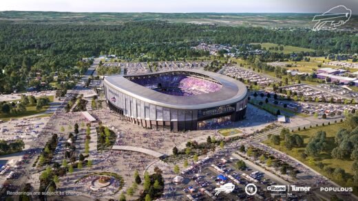 Sân vận động Buffalo Bills ở Công viên Orchard, New York