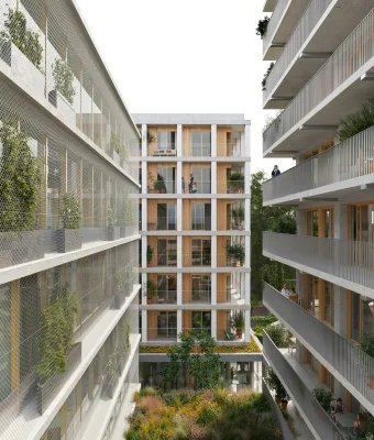 De Teunis ở Buiksloterham, tòa nhà Amsterdam