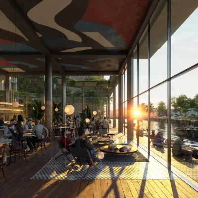 De Teunis ở Buiksloterham, tòa nhà Amsterdam