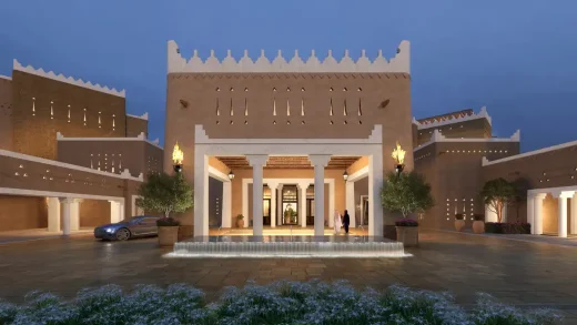 Khách sạn Four Seasons Diriyah, Riyadh thiết kế chỗ ở sang trọng của Aedas