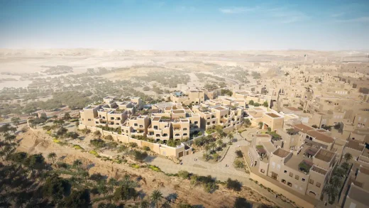 Khách sạn Four Seasons Diriyah, Riyadh thiết kế chỗ ở sang trọng của Aedas