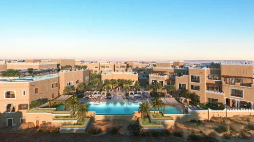Khách sạn Four Seasons Diriyah, Riyadh thiết kế chỗ ở sang trọng của Aedas