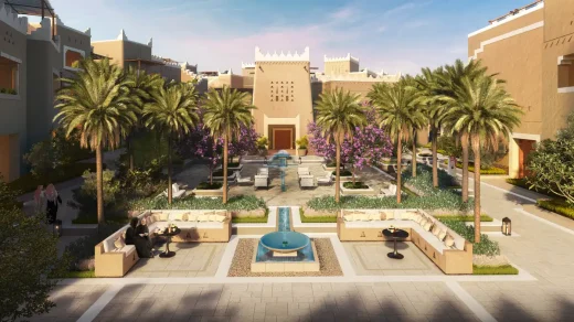 Khách sạn Four Seasons Diriyah, Riyadh thiết kế chỗ ở sang trọng của Aedas