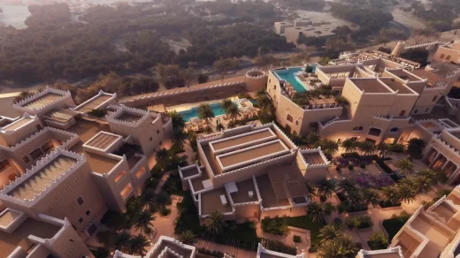 Khách sạn Four Seasons Diriyah, Riyadh thiết kế chỗ ở sang trọng của Aedas