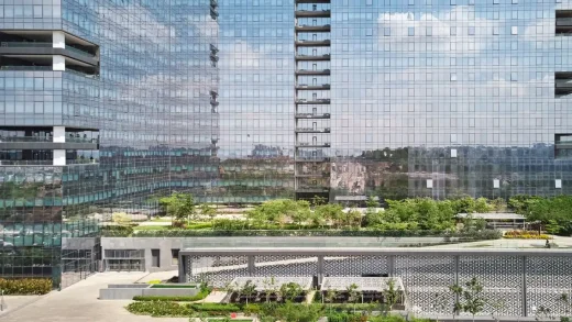 Kiến trúc Khu thương mại KRC Commerzone Hyderabad Ấn Độ