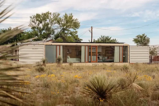 Nhà Marfa Container Texas Hoa Kỳ
