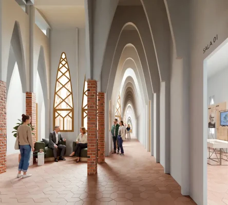 Thiết kế tòa nhà Museu Gaudí Teresianes Barcelona