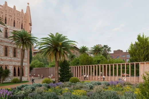 Thiết kế tòa nhà Museu Gaudí Teresianes Barcelona